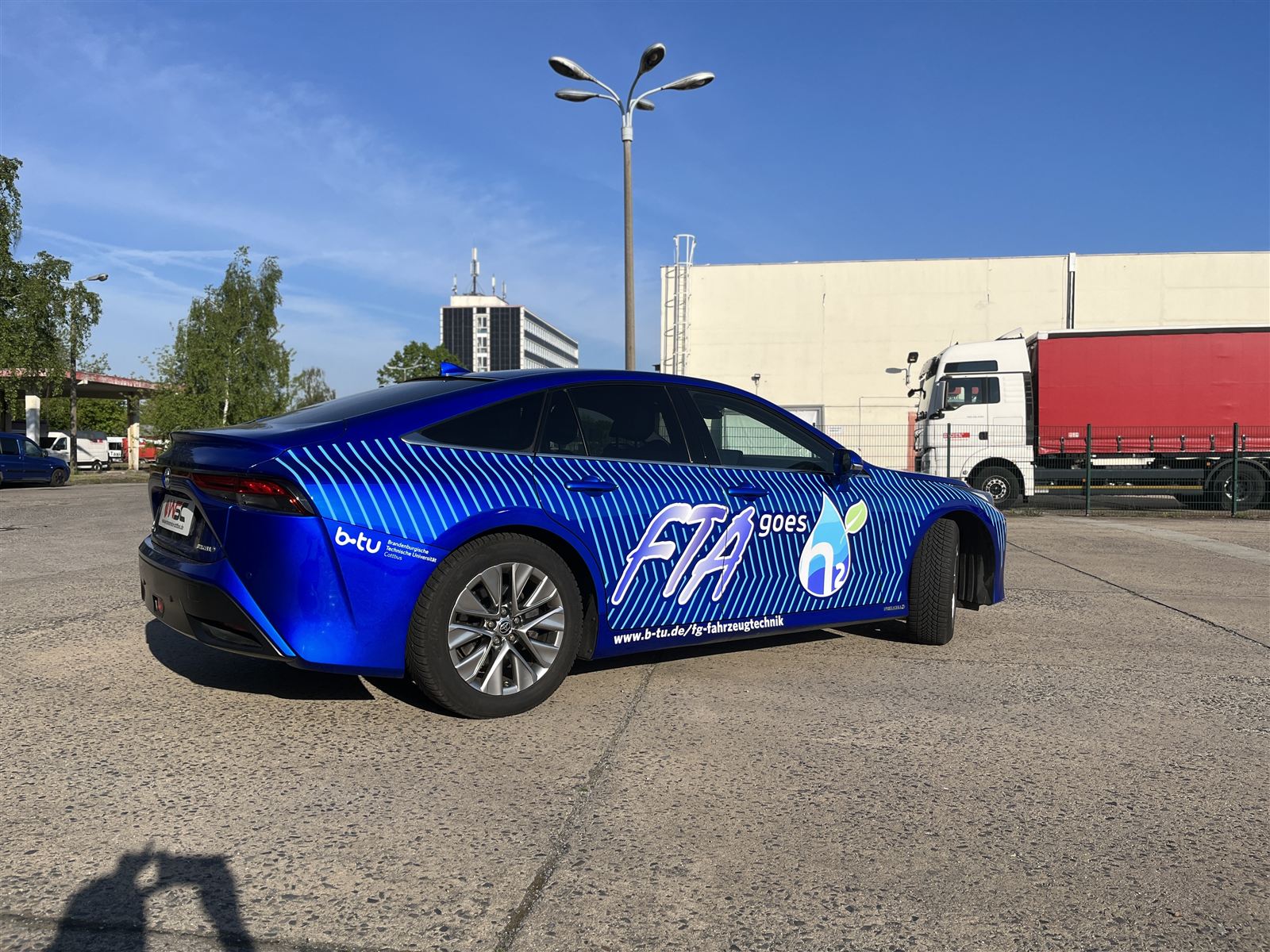 BTU Cottbus – Fahrzeugbeklebung
