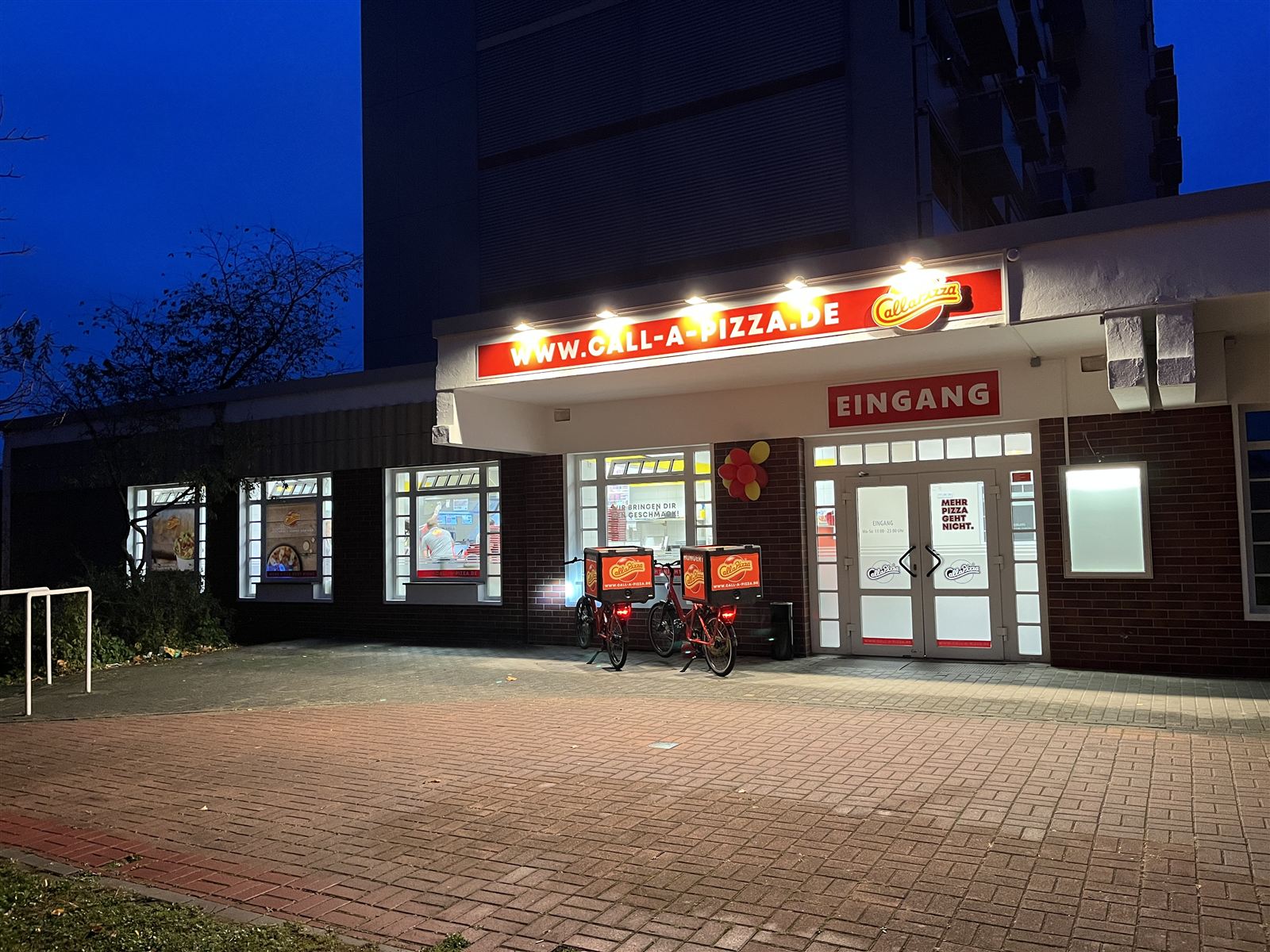 Call a Pizza – weitere Ansicht