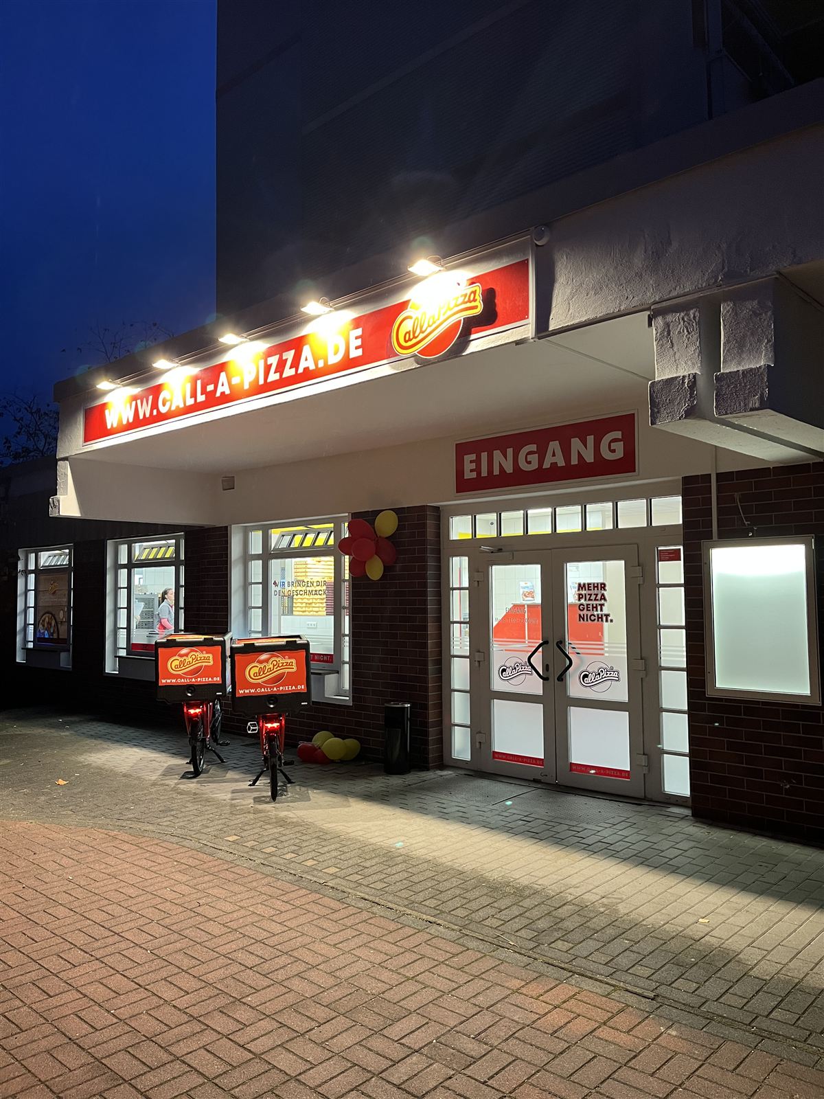 Call a Pizza – weitere Ansicht