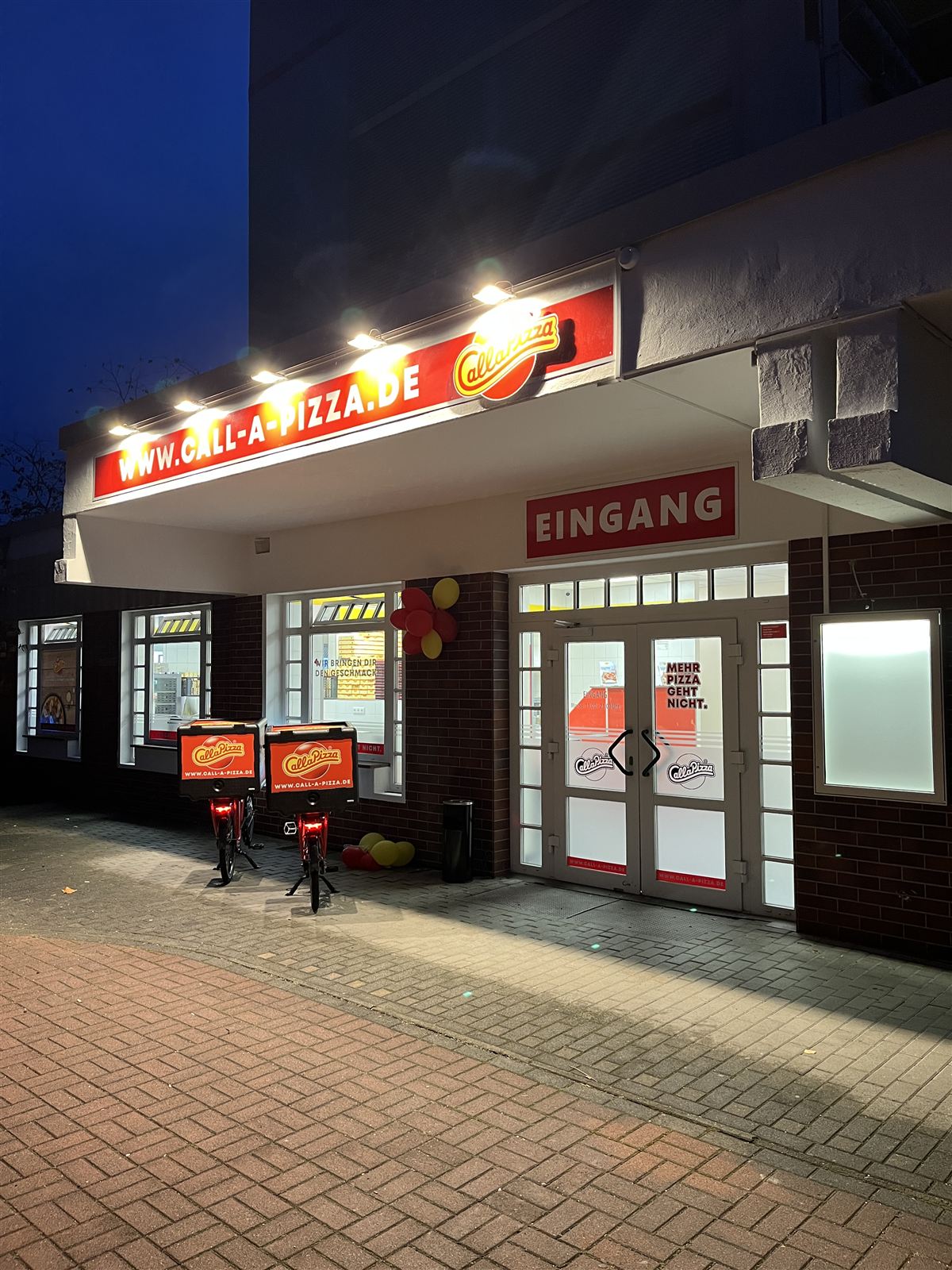 Call a Pizza – weitere Ansicht