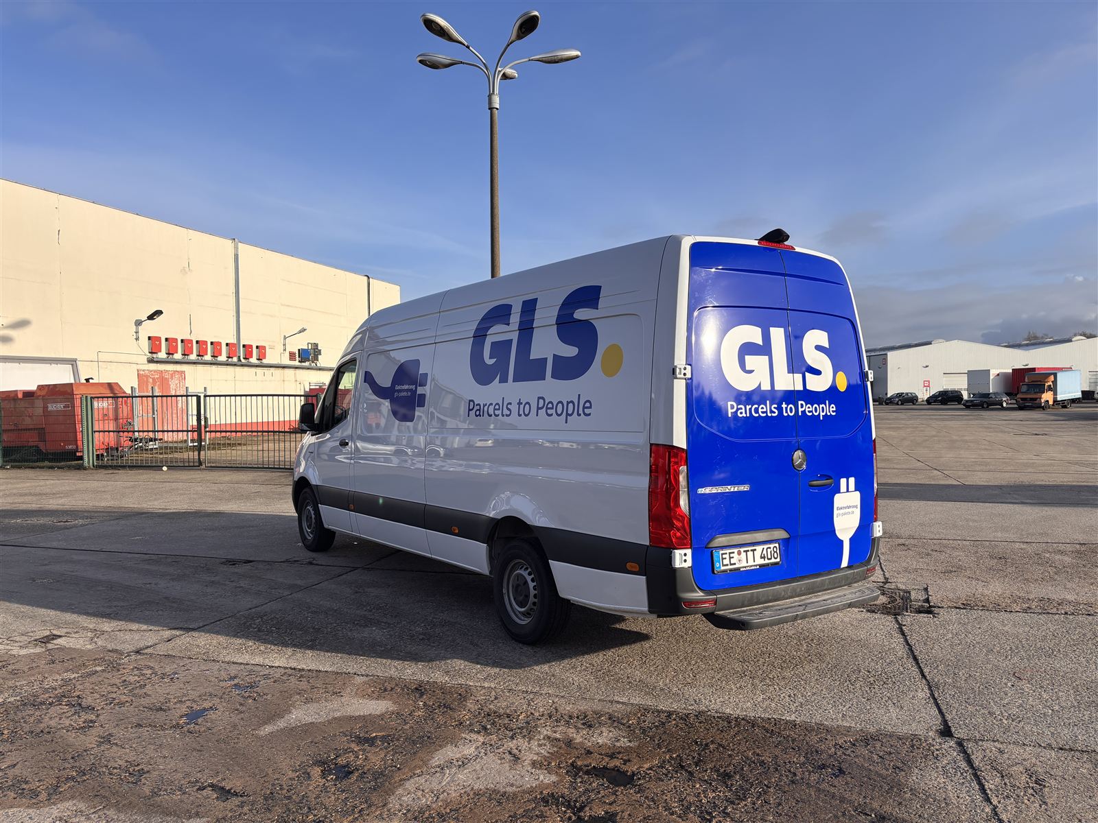 GLS Germany – Transporter-Beschriftung