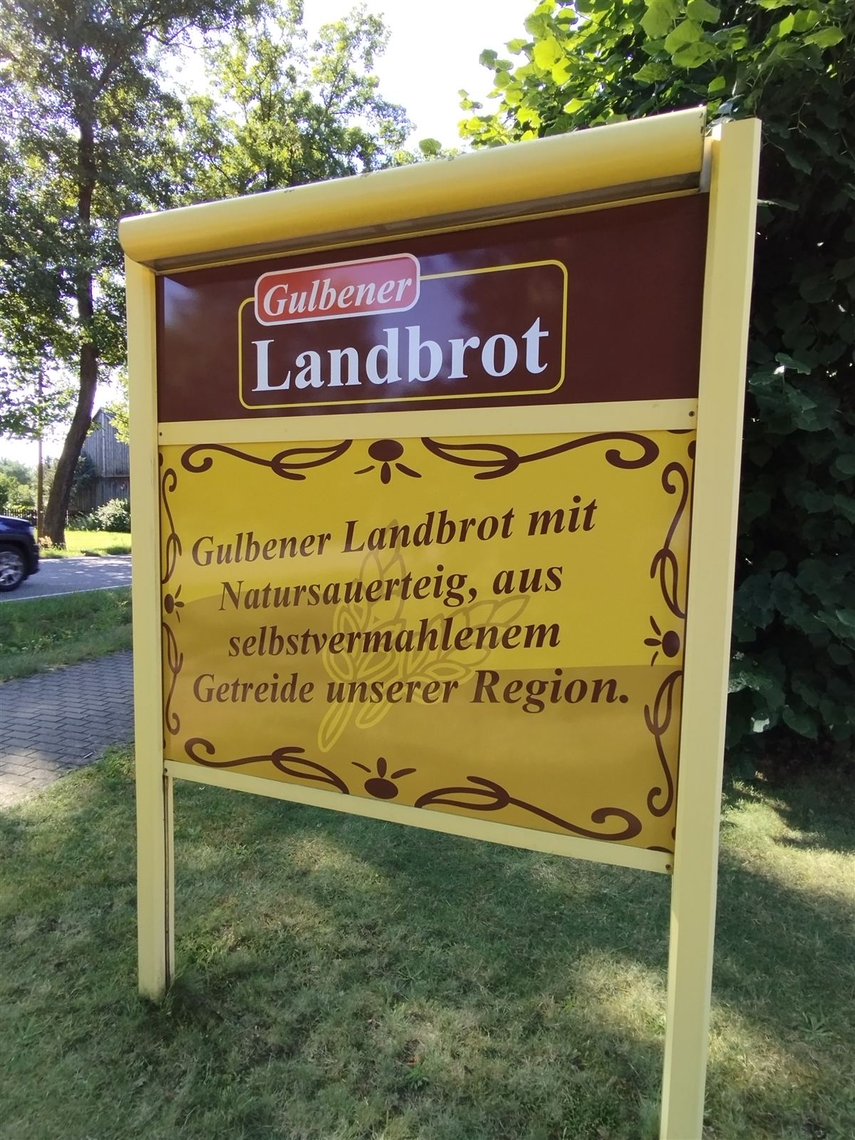 Landbäckerei Gulben (Fahrzeug) – weitere Ansicht