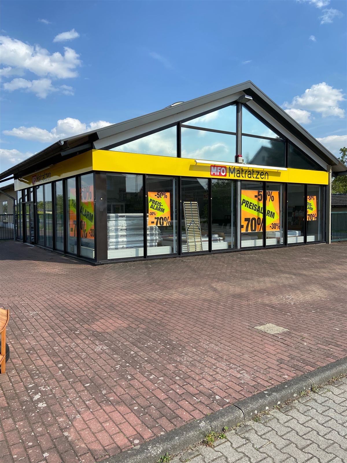 MFO Matratzen – Außenwerbung