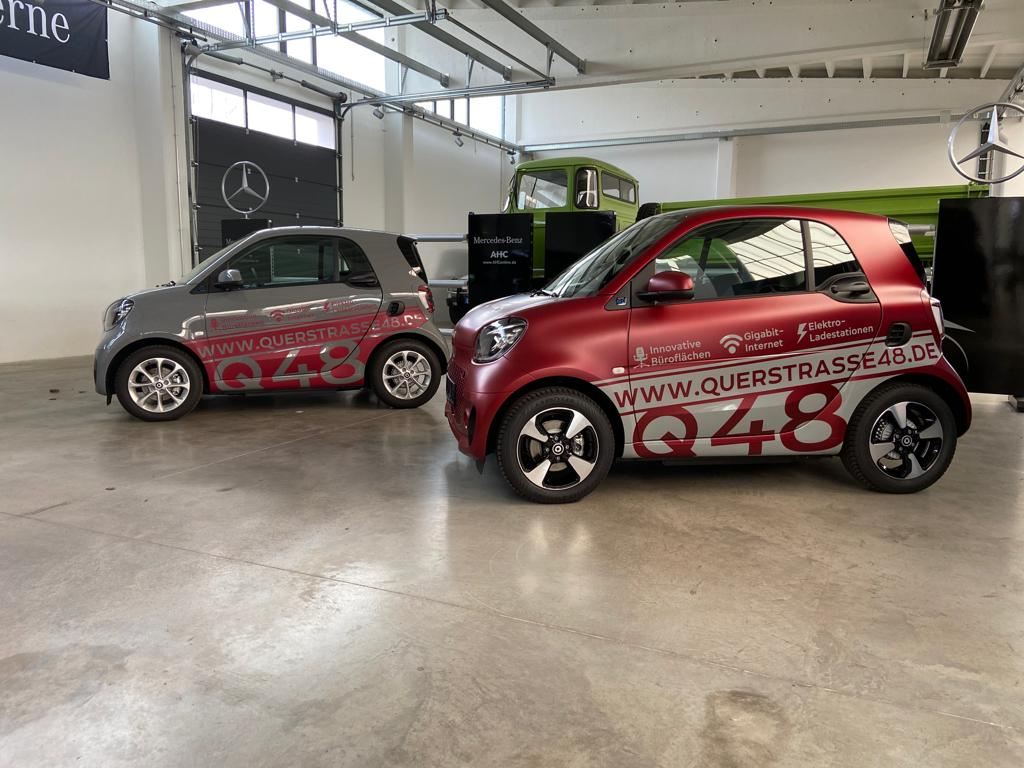 Q48 – Fahrzeugbeklebung