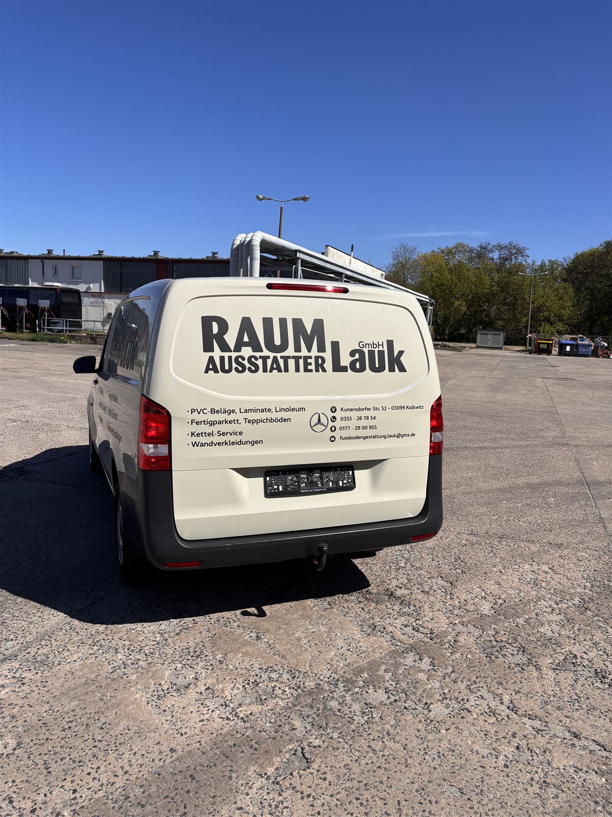 Raumausstatter Lauk – Transporter-Beschriftung, Bild 7