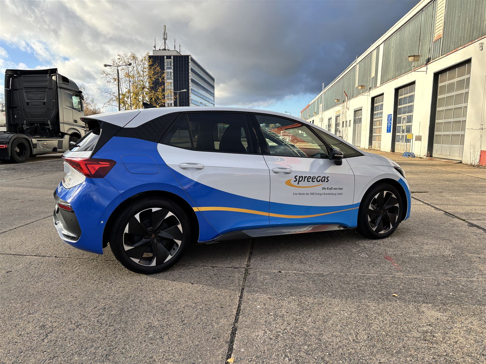 Spreegas EMB – Flottenbeschriftung